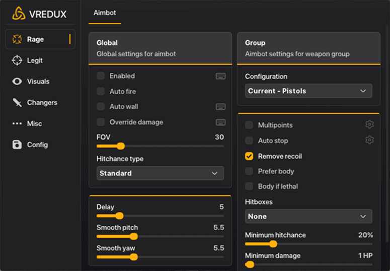 Vredux Cheat Counter Strike - 2 screenshot 1