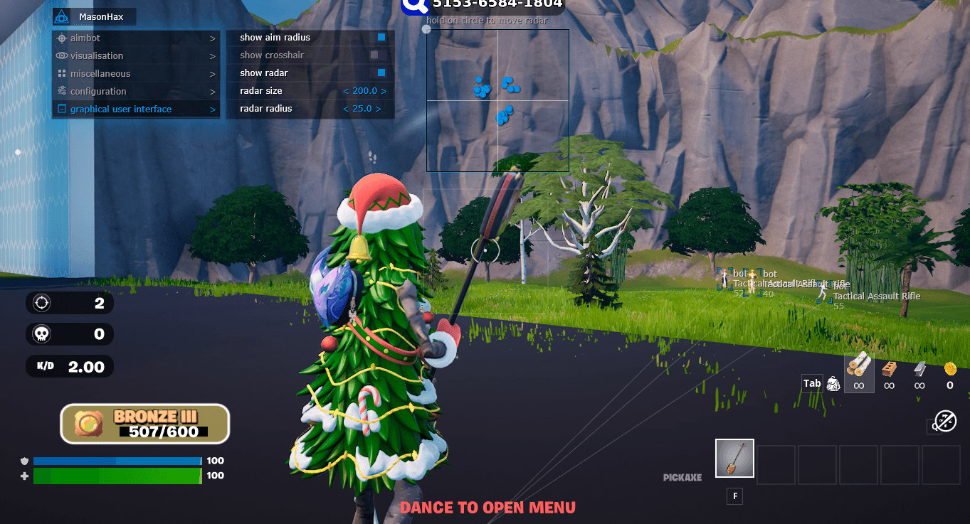 MASON Cheat Fortnite screenshot 5