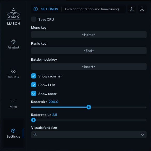 MASON Cheat DBD screenshot 6