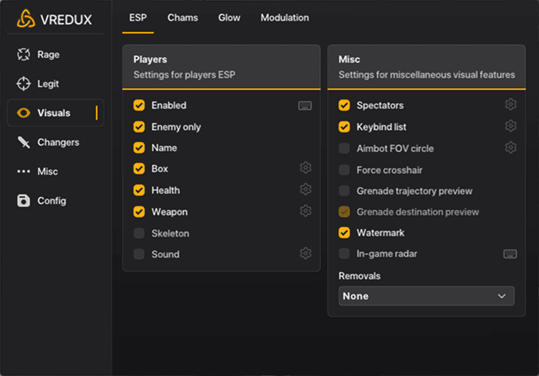 Vredux Cheat Counter Strike - 2 screenshot 6