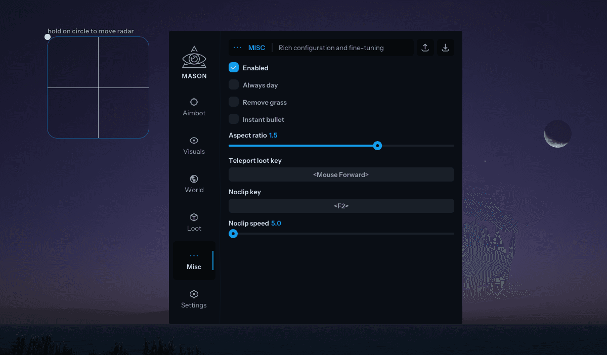 MASON Cheat DAYZ screenshot 5