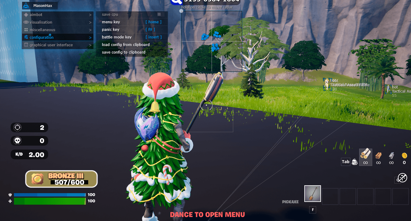 MASON Cheat Fortnite screenshot 4