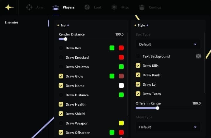 Ancient Cheat APEX screenshot 3