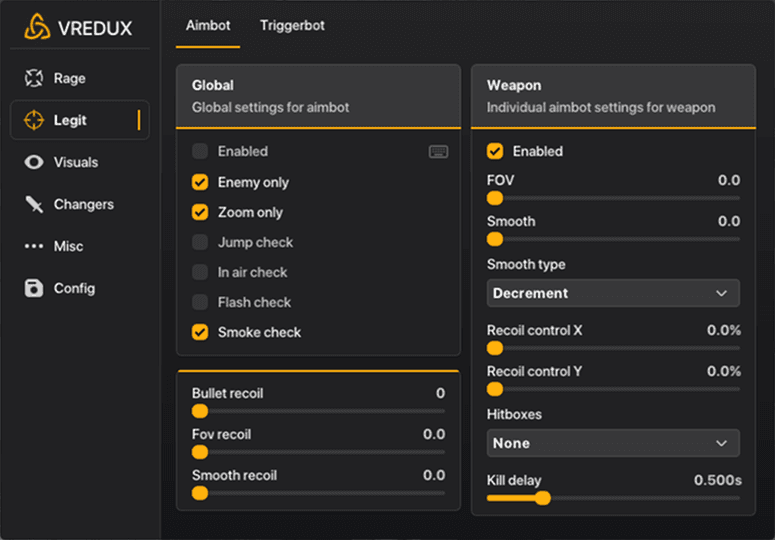 Vredux Cheat Counter Strike - 2 screenshot 2