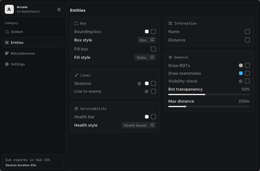 Arcane Cheat Counter Strike - 2 screenshot 2