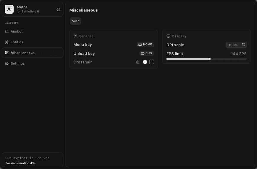 Arcane Cheat Counter Strike - 2 screenshot 4