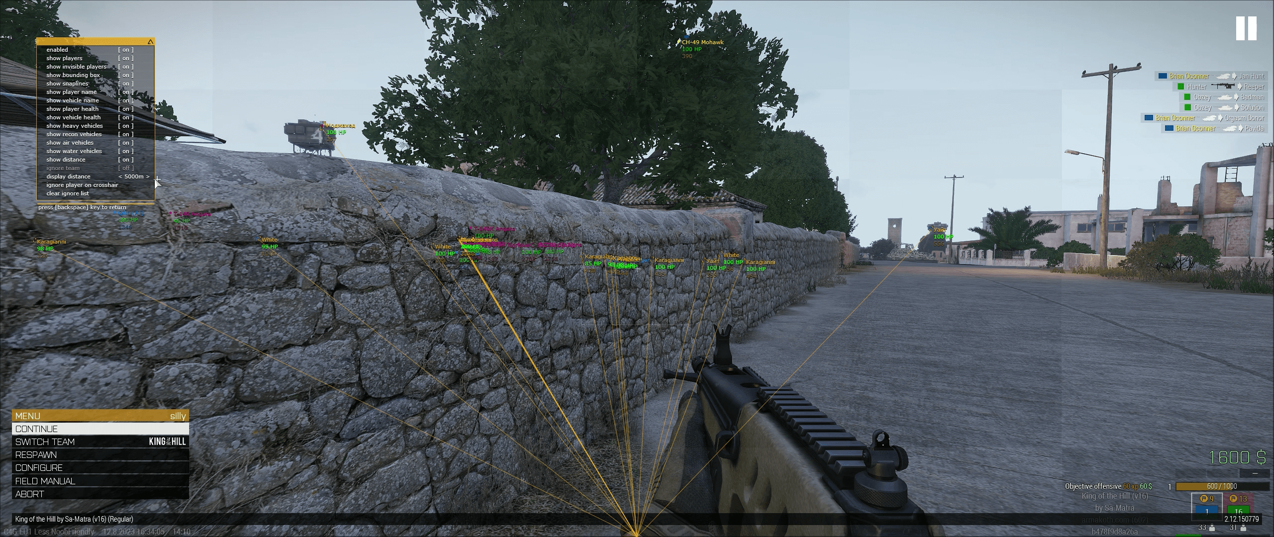 MASON Cheat ARMA 3 screenshot 2