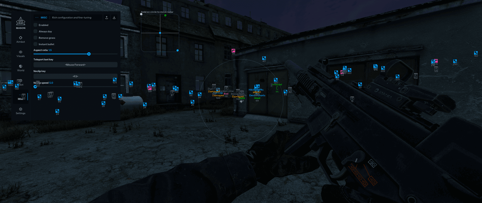 MASON Cheat DAYZ screenshot 7