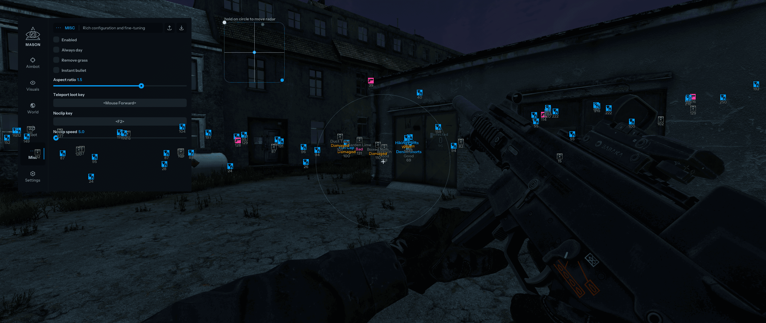 MASON Cheat DAYZ screenshot 7