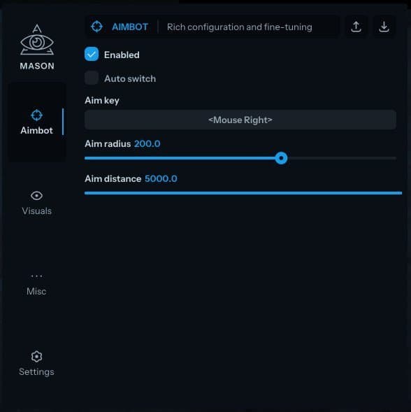 MASON Cheat DBD screenshot 5