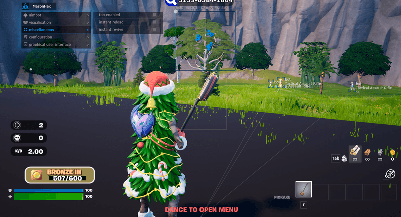 MASON Cheat Fortnite, скриншот 3