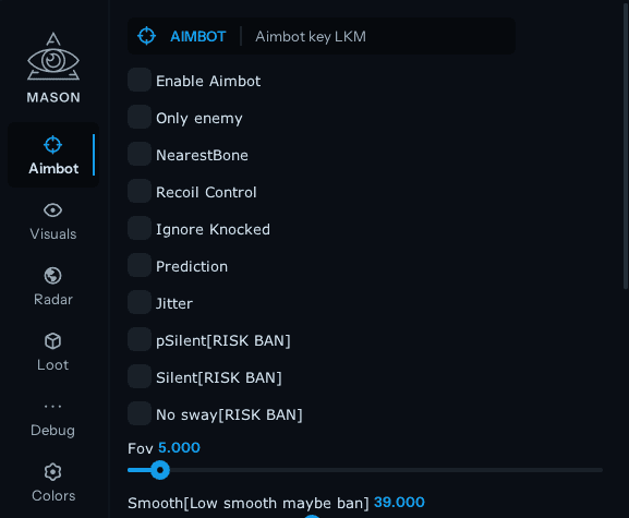 MASON INTERNAL - APEX screenshot 1