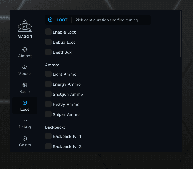 MASON INTERNAL - APEX screenshot 3