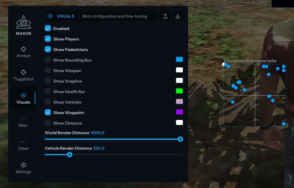 MASON Cheat - GTA 5 RP screenshot 4
