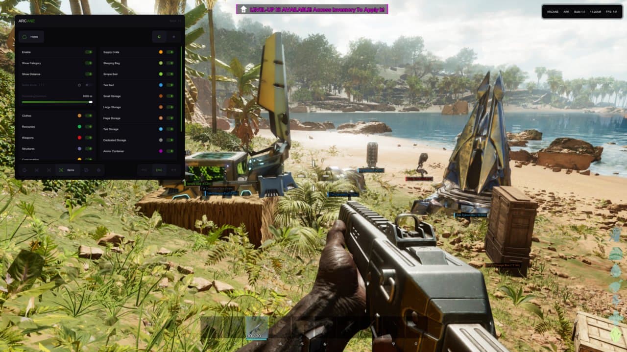 Arcane Cheat  ARK: Survival Ascended screenshot 6