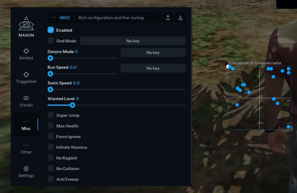 MASON Cheat - GTA 5 RP screenshot 2
