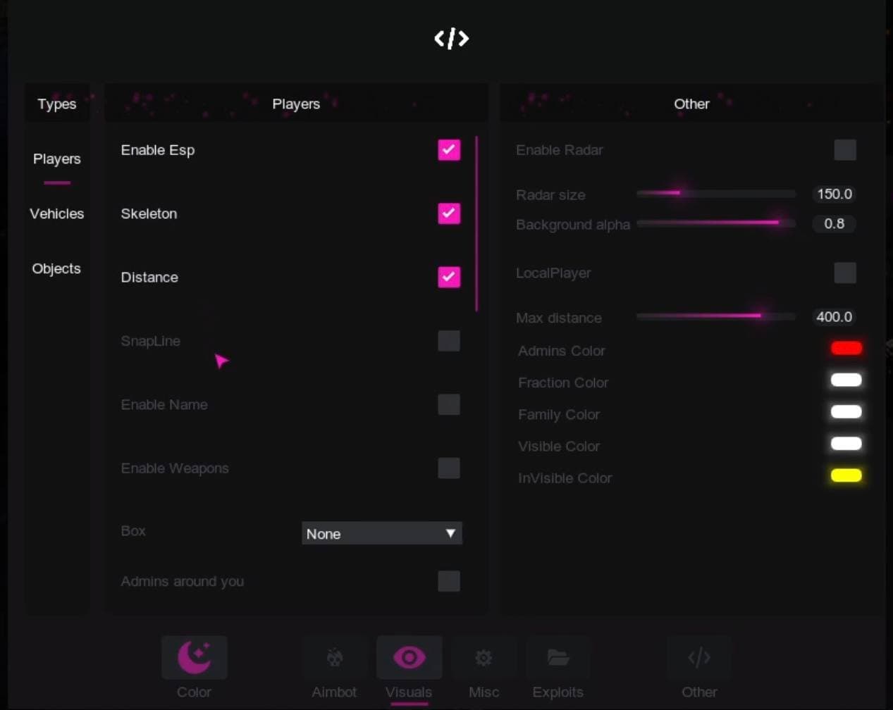 RET9 Cheat - GTA5 Majestik screenshot 1