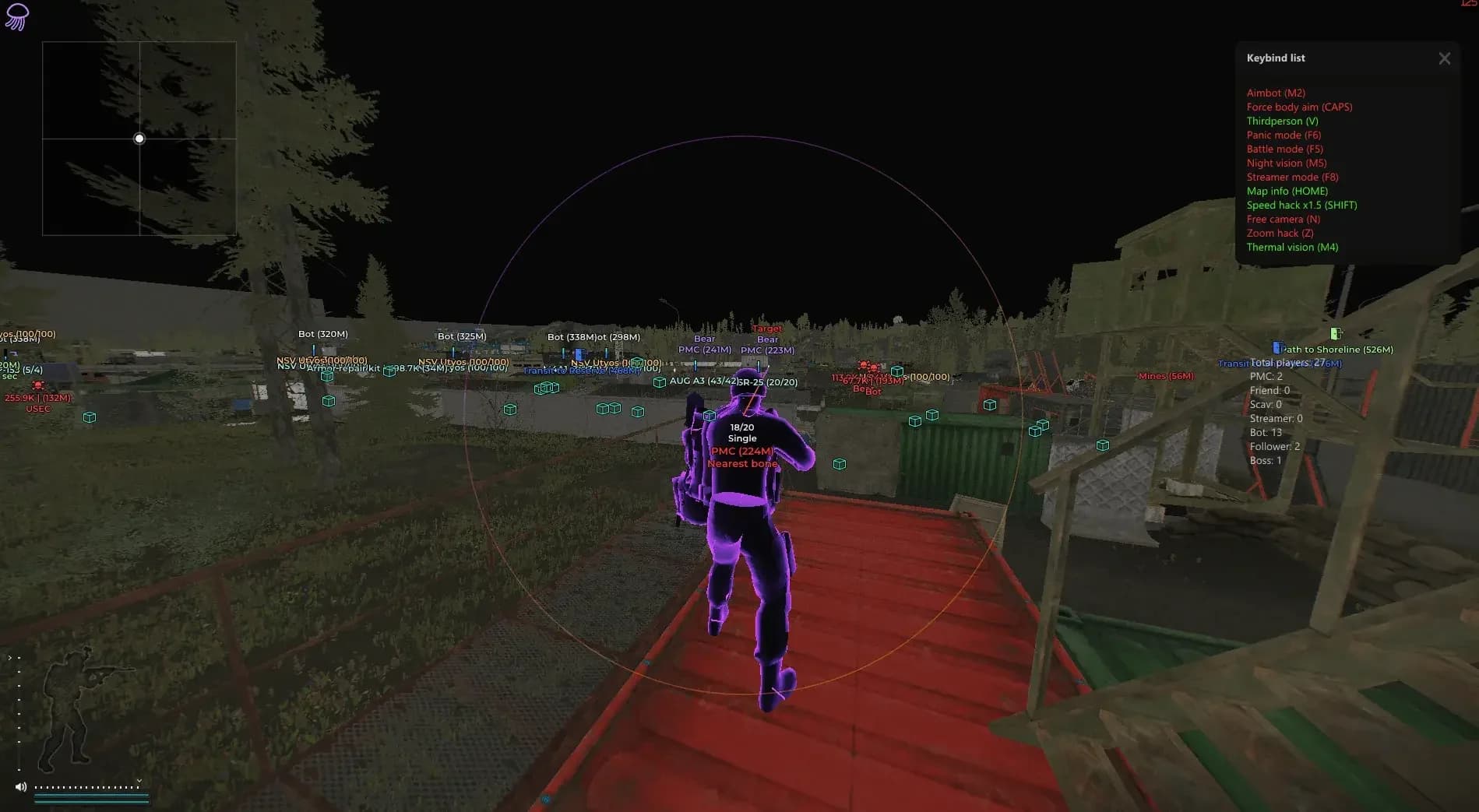 Medusa Cheat LITE - EFT screenshot 2