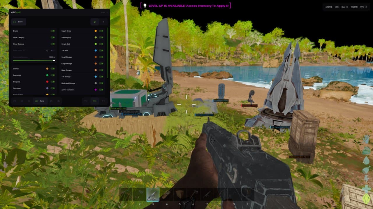 Arcane Cheat  ARK: Survival Ascended screenshot 5