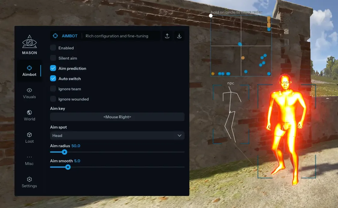 По каким критериям лучше всего подобрать чит на игру Rust ?
